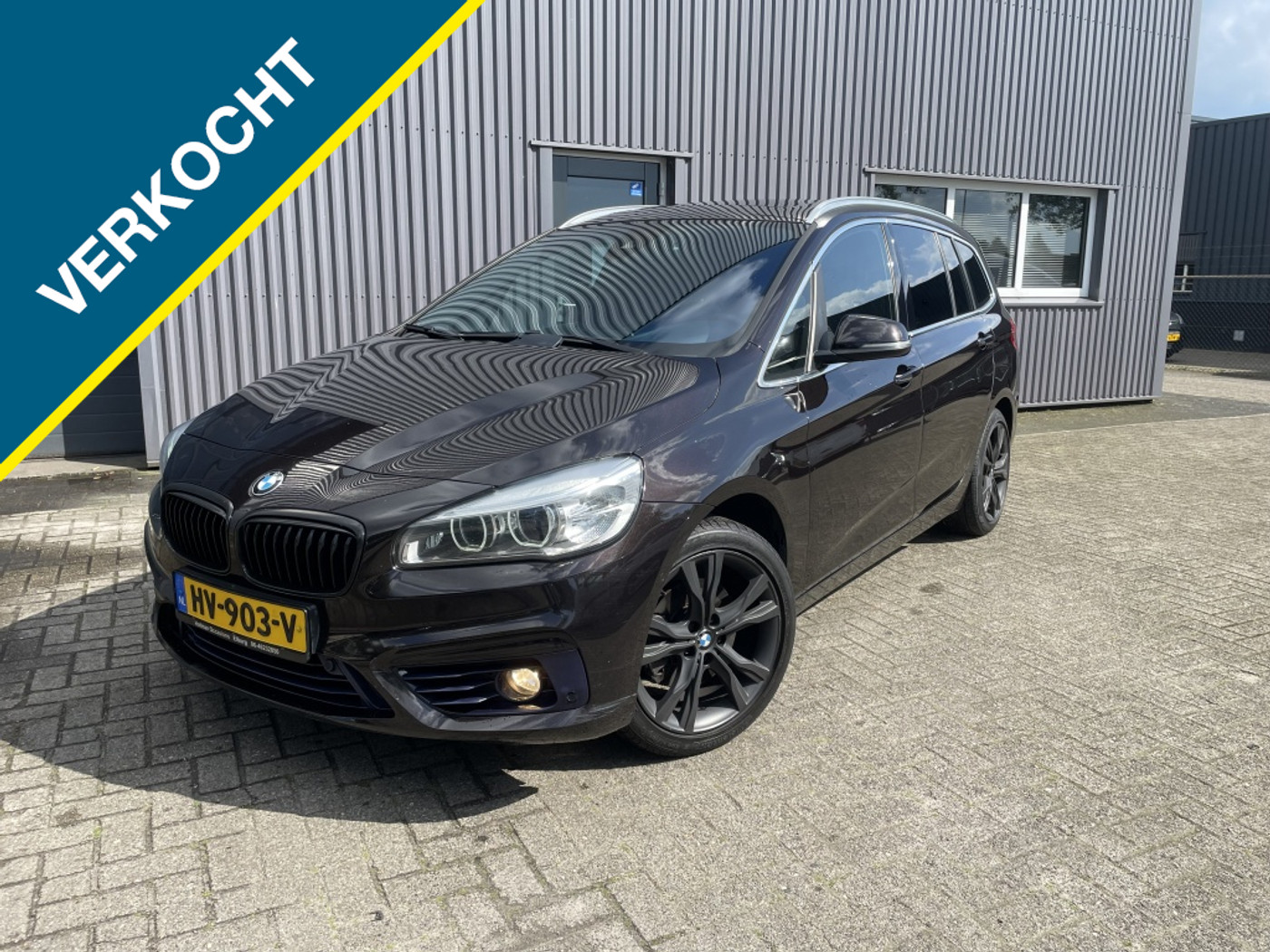 BMW 218i Gran Tourer 218i Sport 7p. 2016 - voorkant