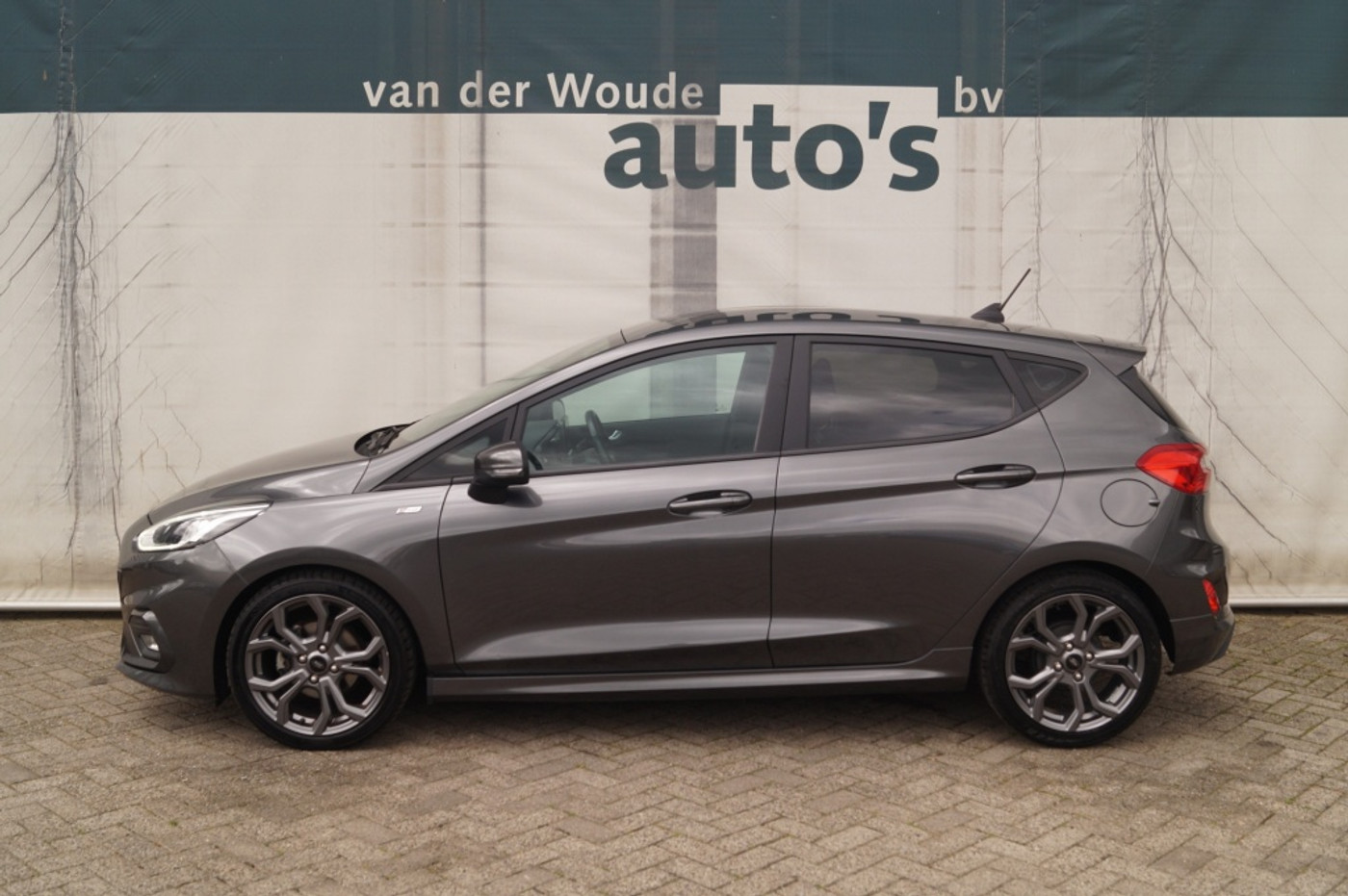 Ford Fiesta 1.0 Ecoboost 124pk Hybrid ST-Line X -NAVI-PDC-B&O- 2021 - voorkant