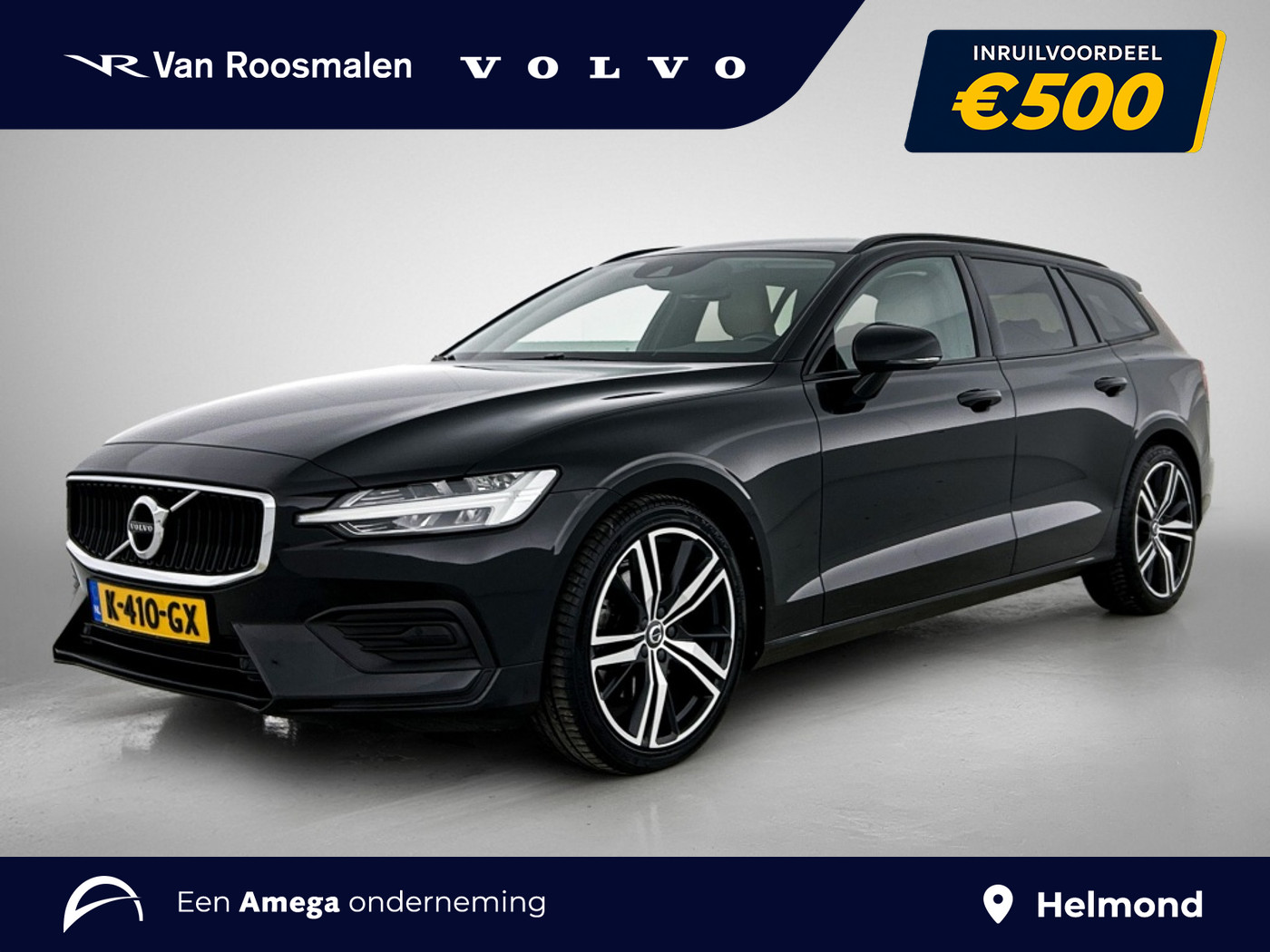 Volvo V60 2.0 B3 Momentum Advantage | Leder | Adaptive Cruise | 19" LMV | 2021 - voorkant
