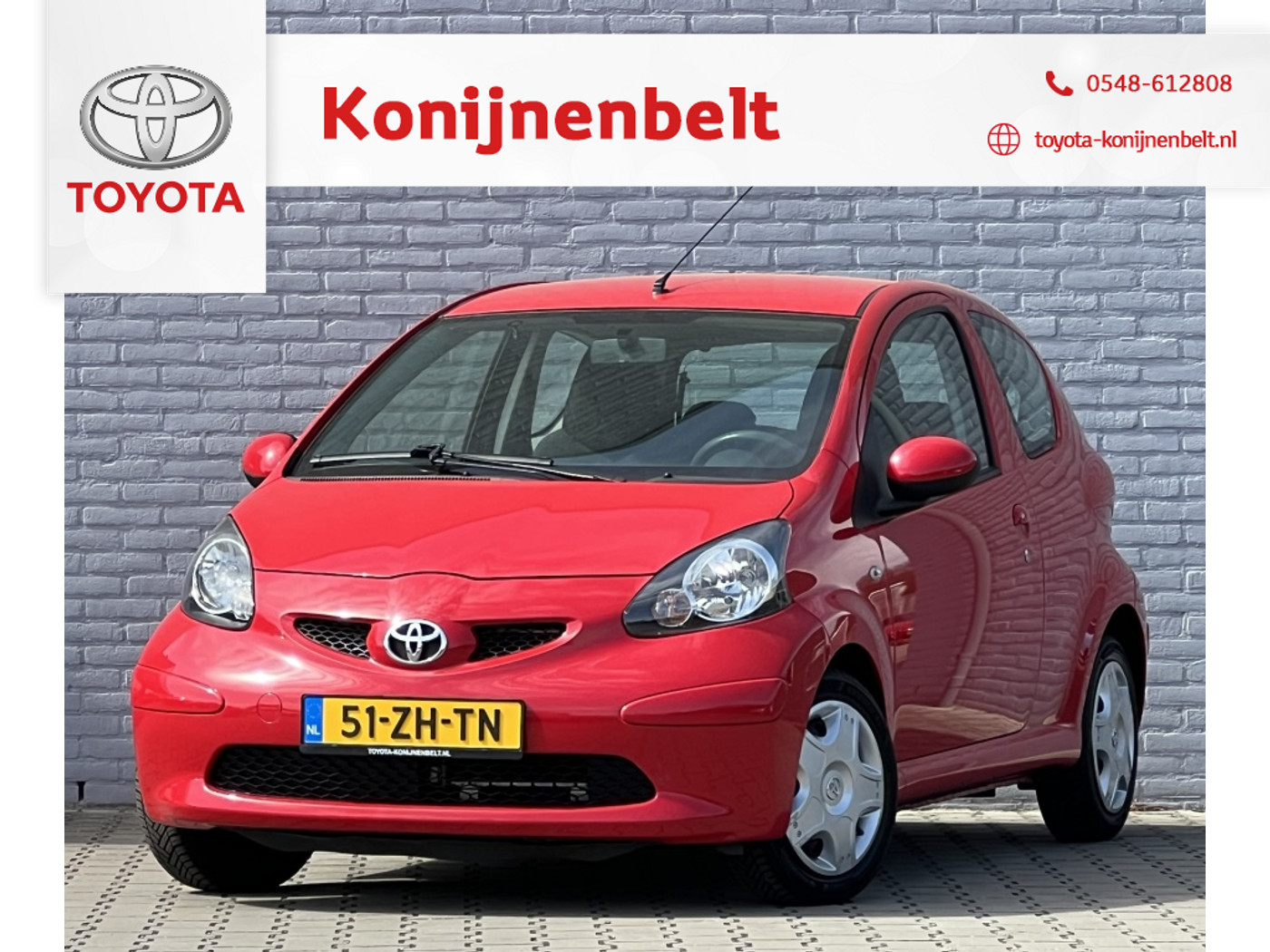 Toyota Aygo 1.0-12V + 2008 - voorkant