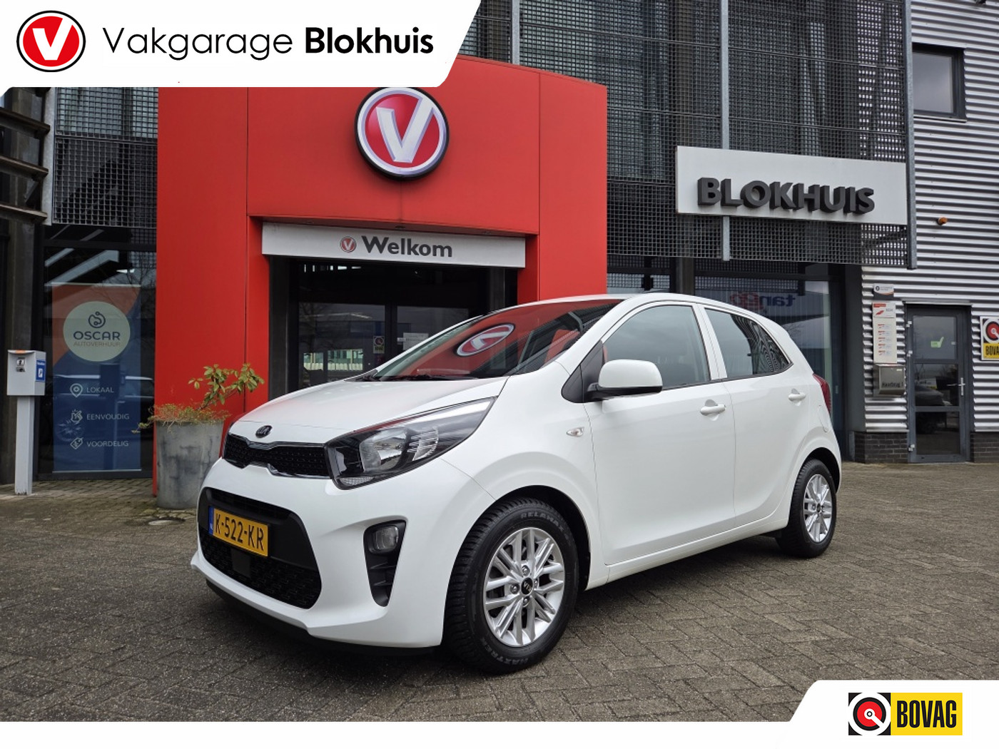 Kia Picanto 1.0 A/T DynamicLine | Carplay | Cruise | Camera 2021 - voorkant