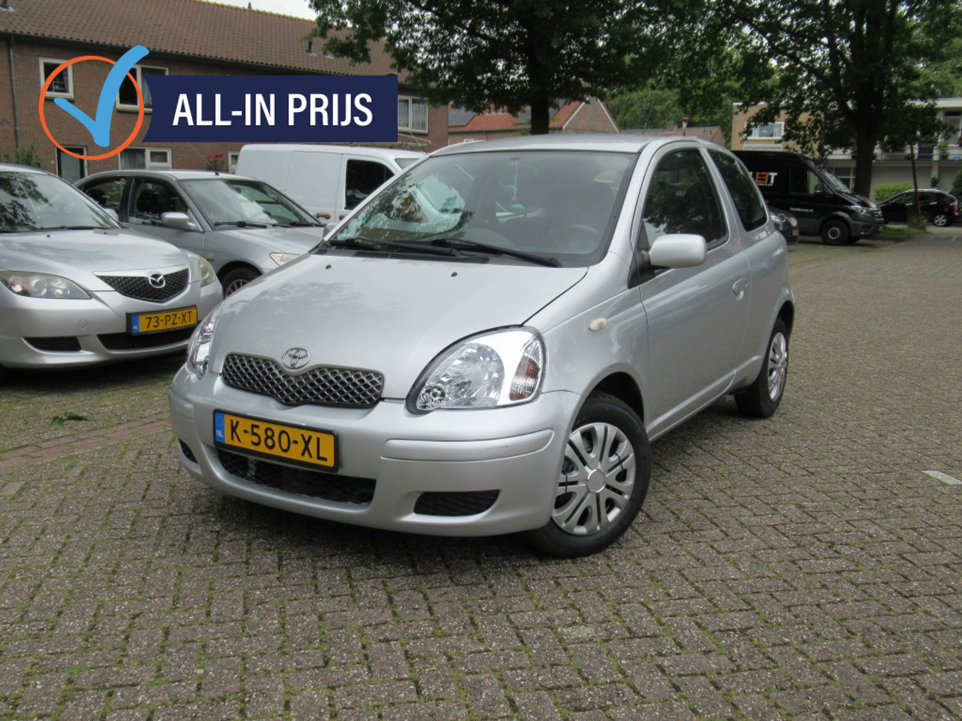 Toyota Toyota Yaris 1.0 | VVT -i Sol | Gr. beurt |+NW Banden |+Remmen | ZUINIG!| 2005 - voorkant