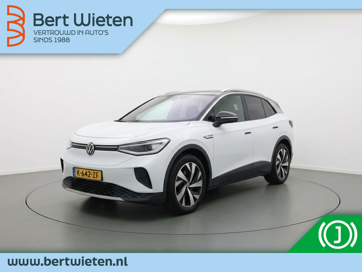 Volkswagen Id.4 Pro 150 KW 77kWh 1st Warmtepomp | Trekhaak | 2021 - voorkant