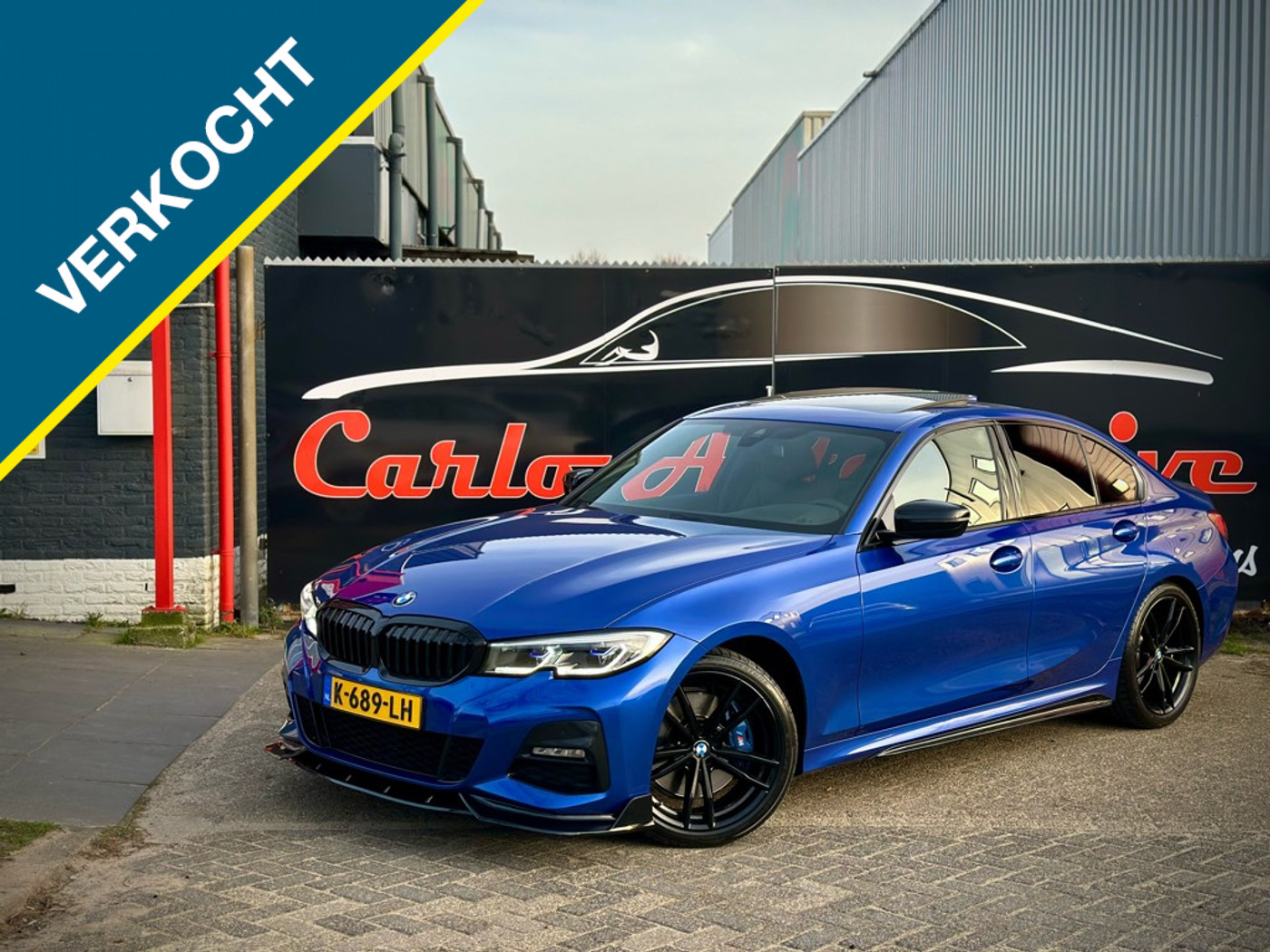 BMW 320i 320i M-PERFORMANCE LASER|DAK|HUD|MEMORY|HK VOL! 2021 - voorkant