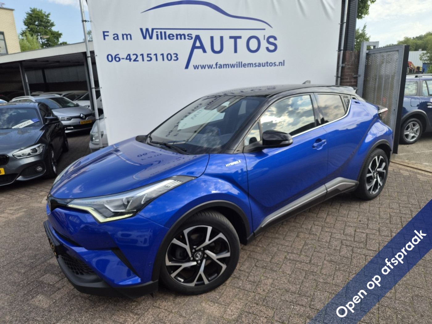 Toyota Toyota C-hr 1.8 Hybrid Bi-Tone clima Camera leer 2017 - voorkant
