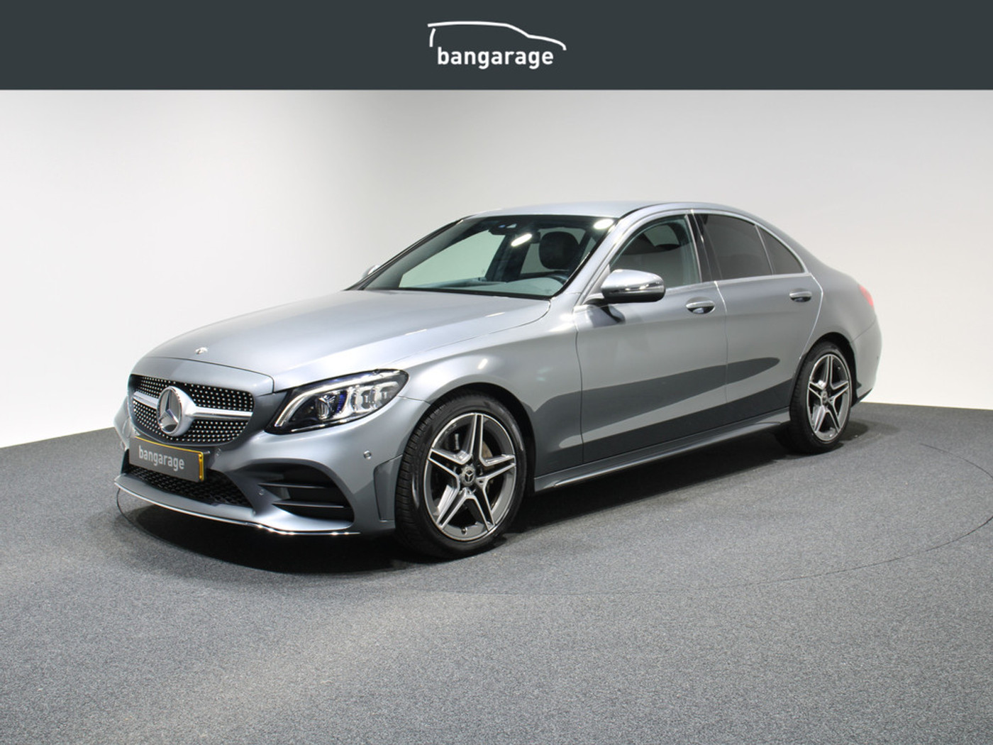 Mercedes-Benz C-klasse 180 Business Solution AMG 2021 - voorkant