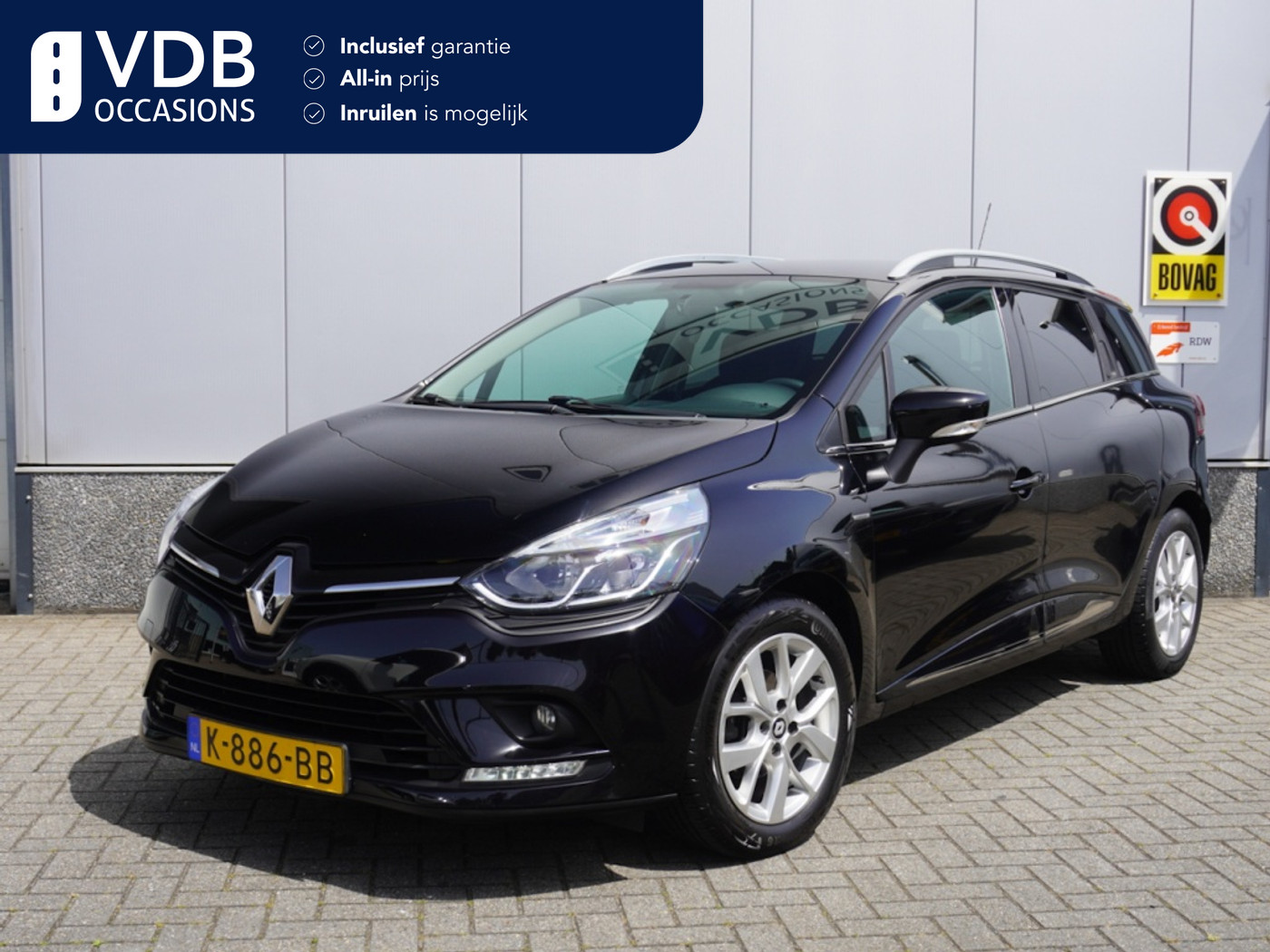 Renault Clio 0.9 TCe Limited CarPlay | Keyless | Airco | NAP | Navigatie 2020 - voorkant