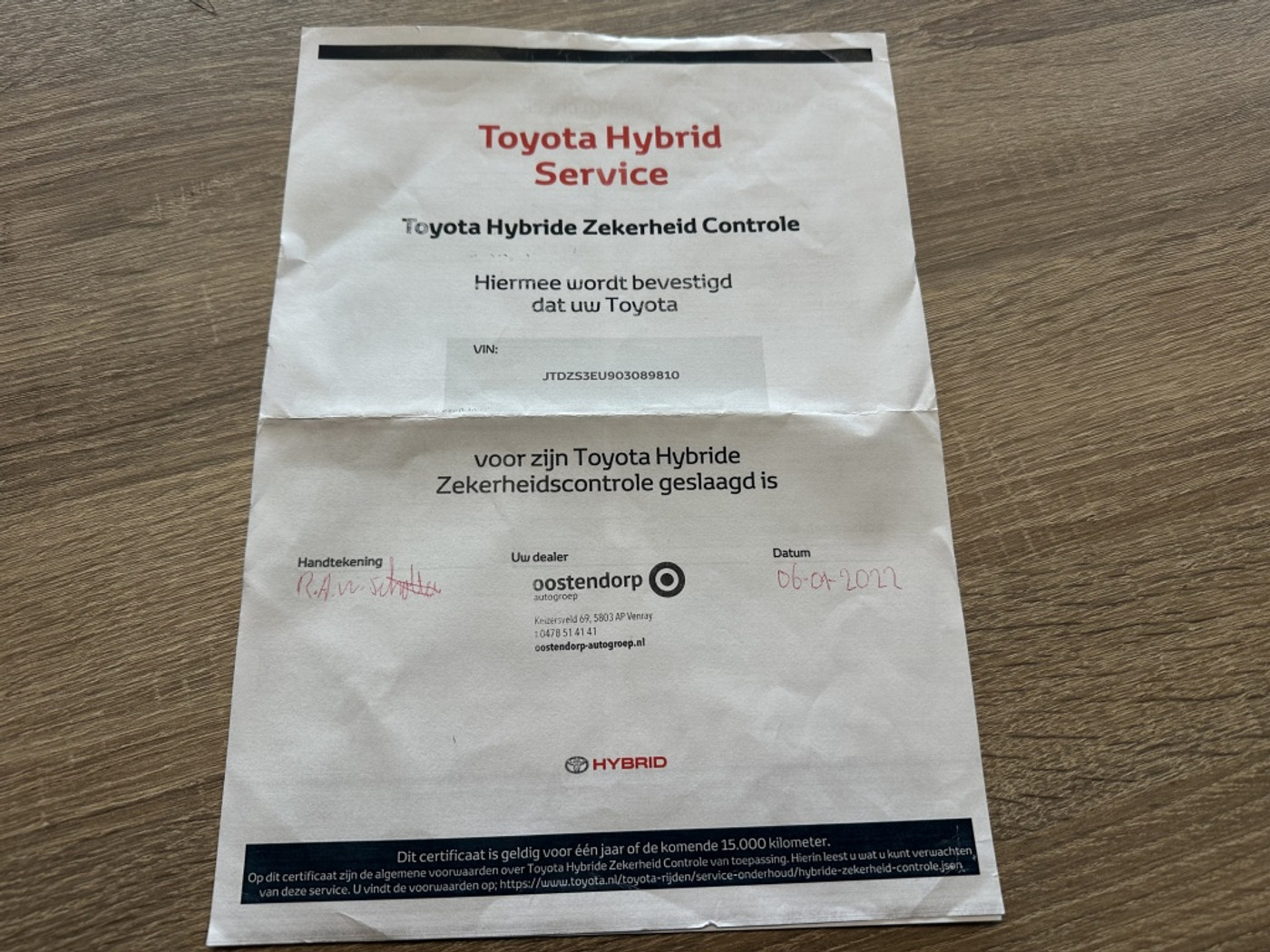 Foto van Toyota Toyota Prius Plus