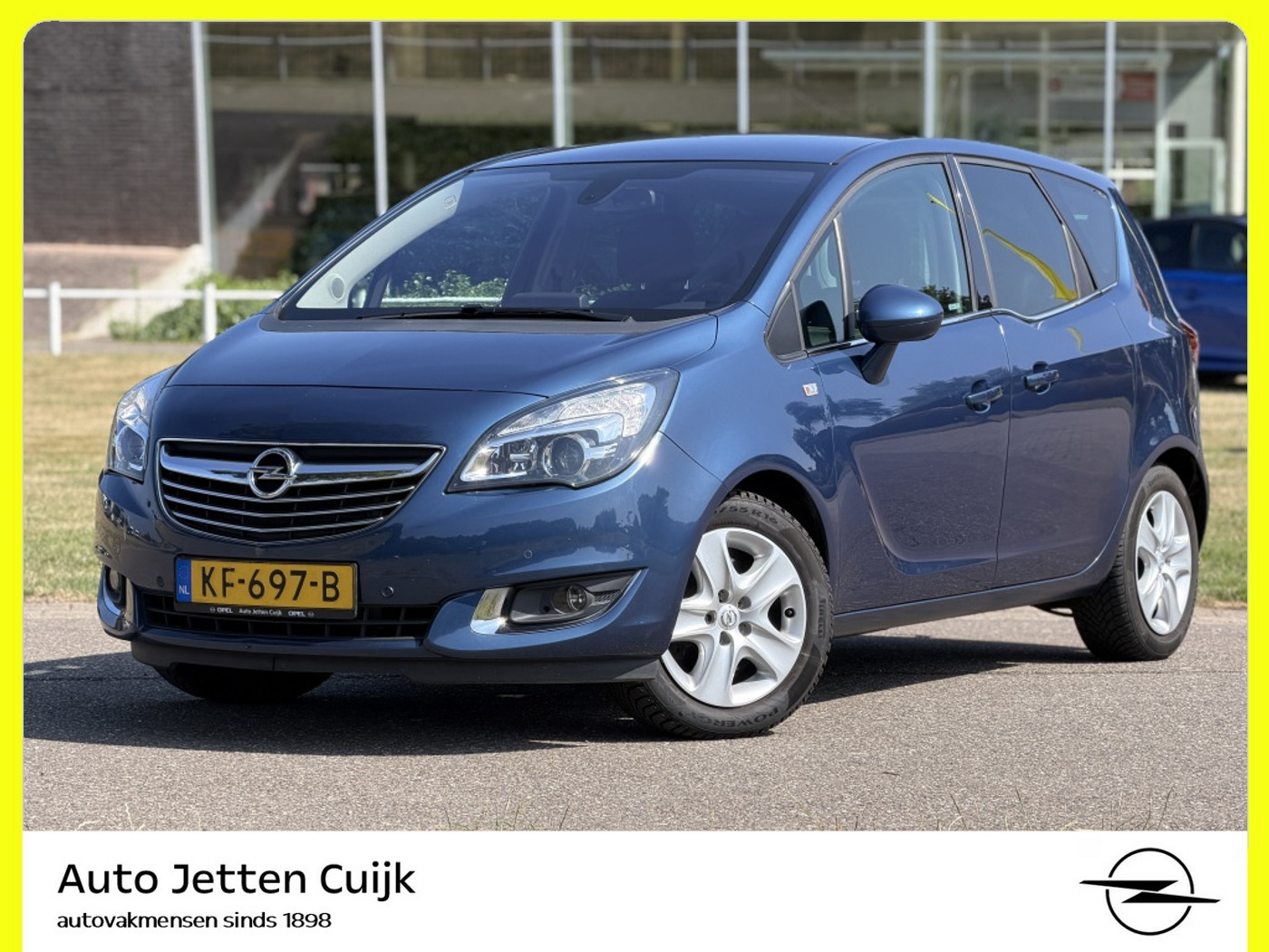Opel Meriva 1.4 Turbo Cosmo #RIJKLAAR# | AUTOMAAT | LEDER | STOELVERWARMING 2016 - voorkant