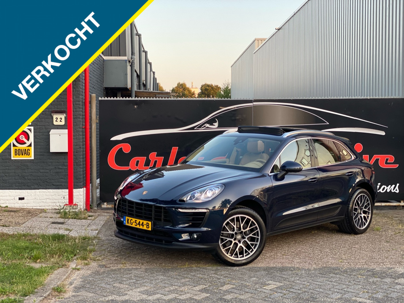 Porsche Macan 2.0 TURBO 252PK! Pano/Luchtvering/Comfort/Bose VOL! 2016 - voorkant