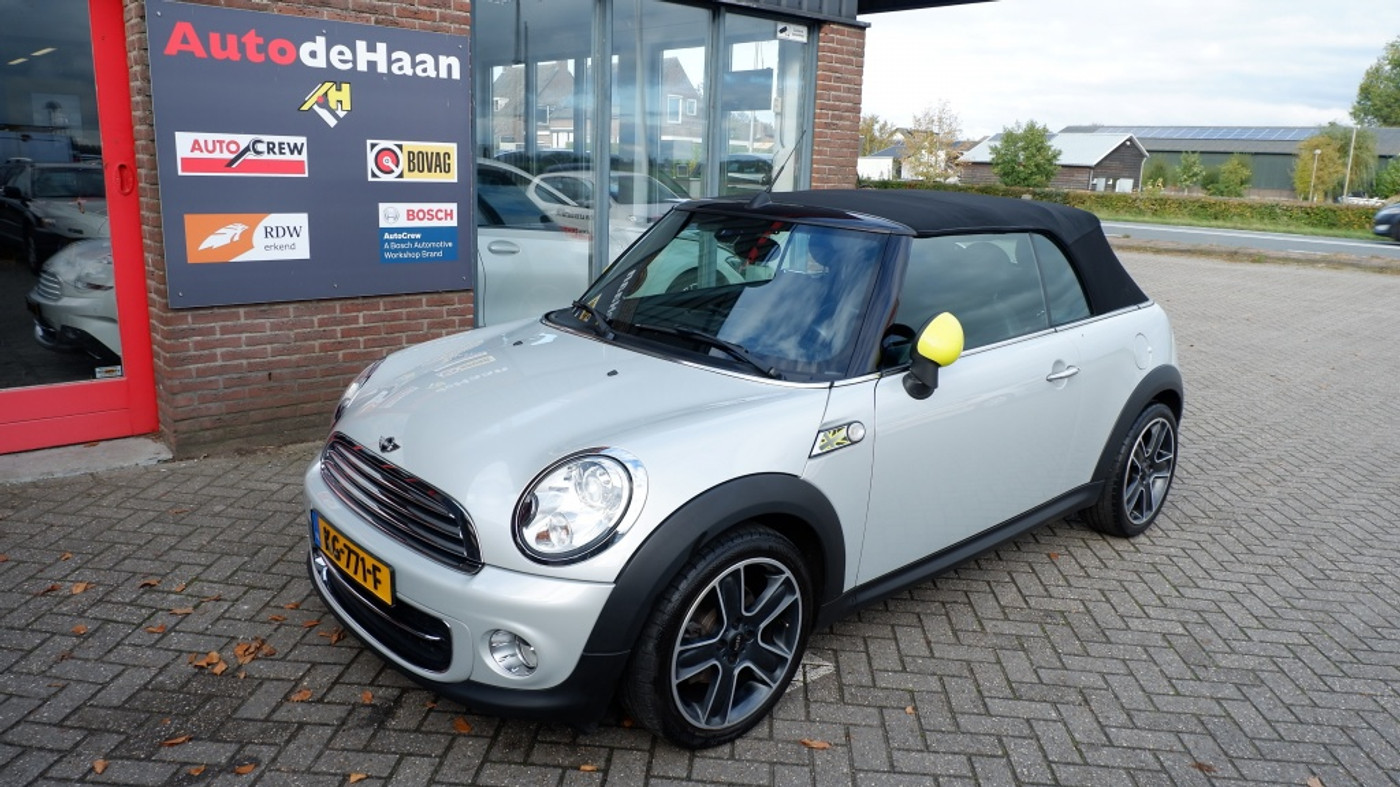 Foto van Mini Cooper Cabrio