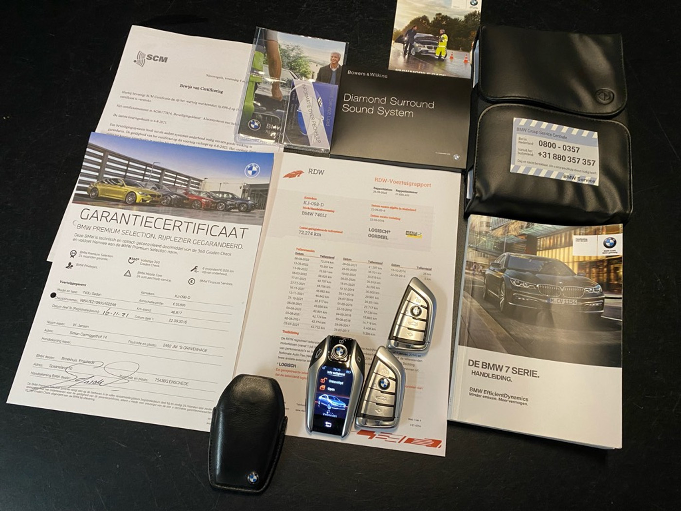 Foto van BMW 740li