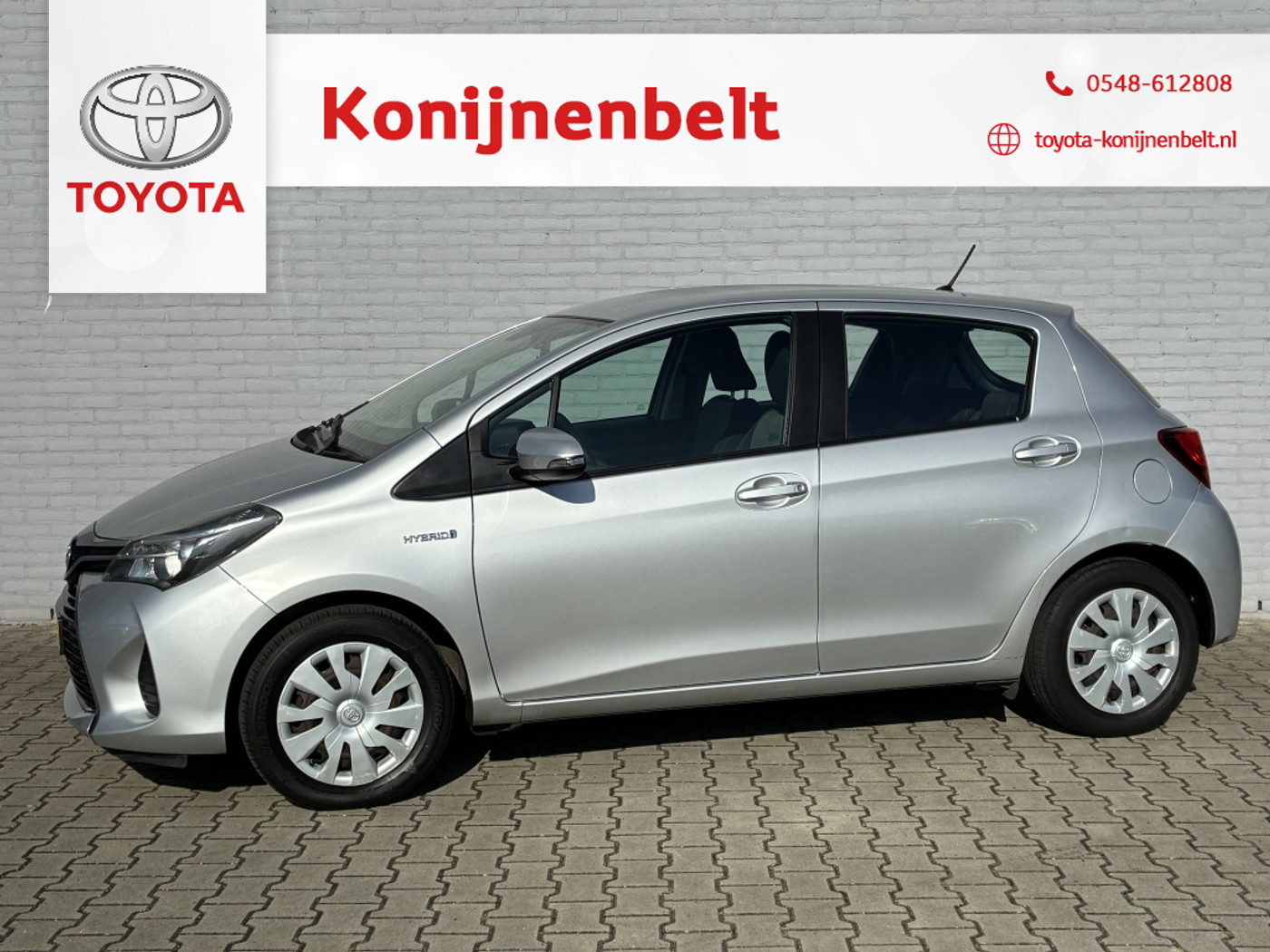 Toyota Toyota Yaris Hybrid 1.5 Hybrid Aspiration Automaat 5-deurs 2016 - voorkant