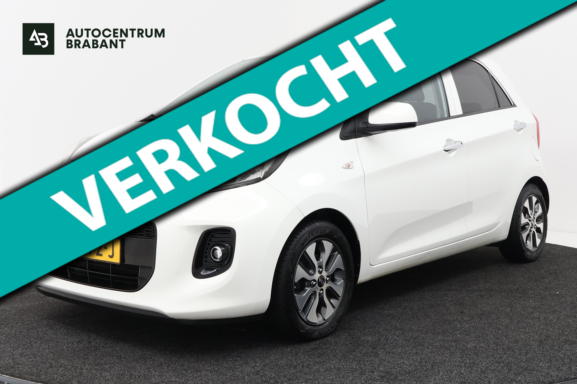 Kia Picanto 1.0 CVVT ComfortPlusLine Navigator (NAVIGATIE, CLIMA, CAMERA, LM VELGEN, STUURBEDIENING, CRUISE) 2016 - voorkant