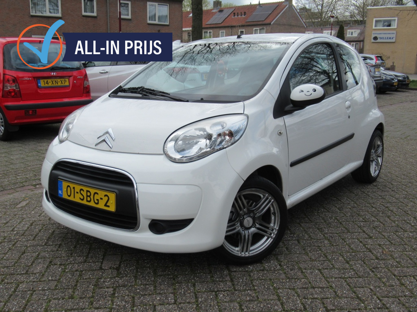 Citroen Citroen C1 1.0 A/C | GR. Beurt |+NW Banden |+Beurt ZUINIG | + RIJKLAAR! | 2011 - voorkant