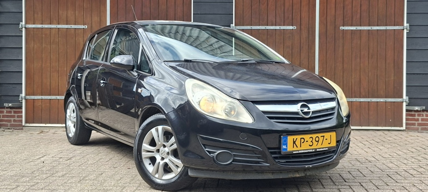 Opel Corsa 1.2-16V Edition | 5 deurs | Airco | ISO fix | Lichtmetalen wiele 2009 - voorkant