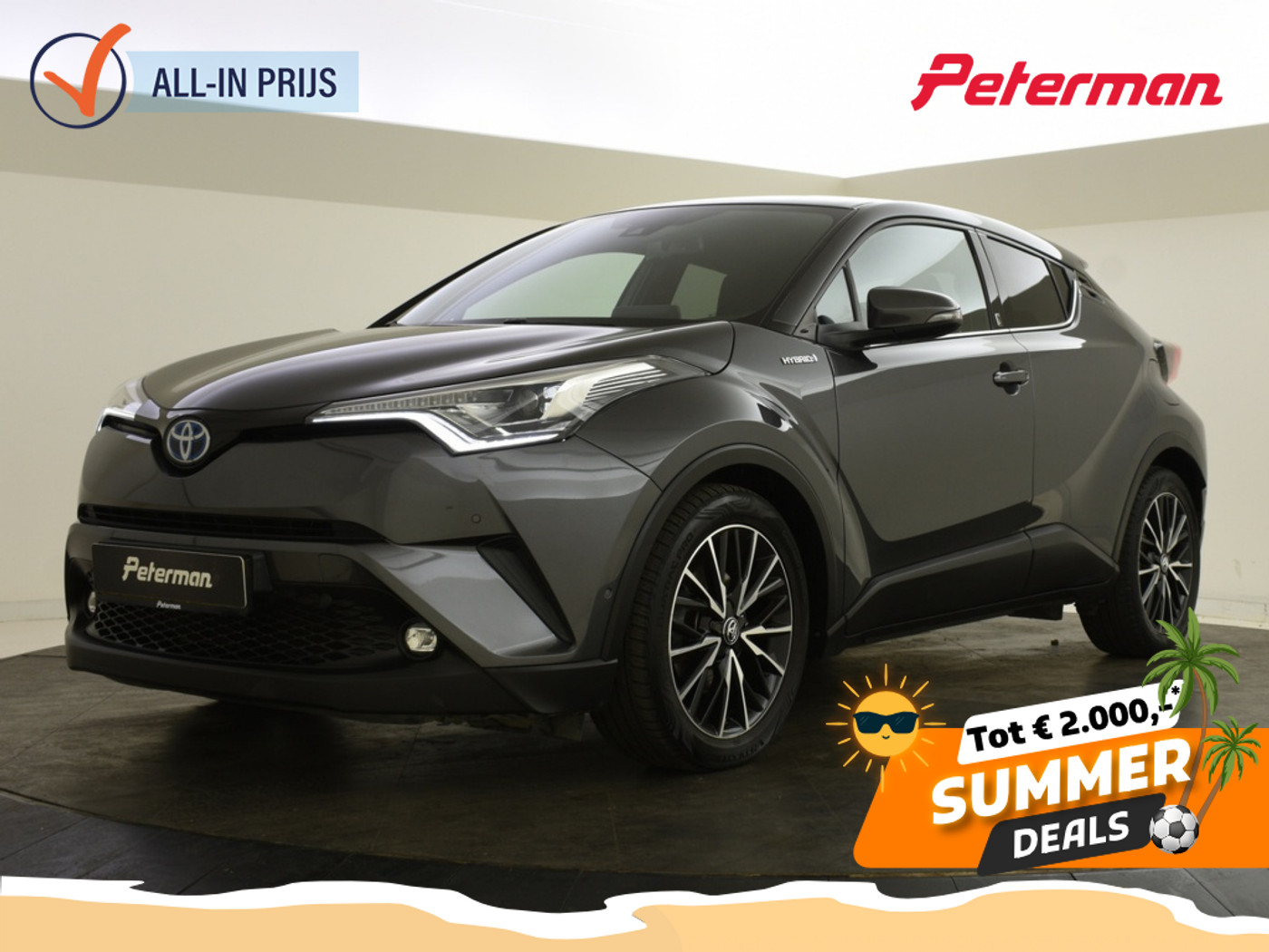 Toyota Toyota C-hr 1.8 Hybrid Dynamic | PDC | Blindspot | Stoelverw. | 2018 - voorkant