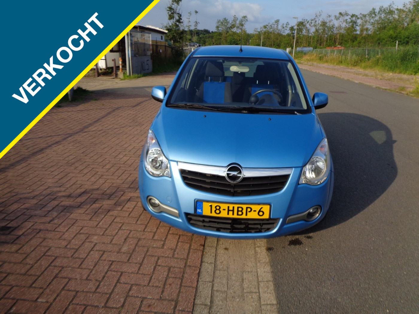 Opel Agila 1.2 Enjoy Automaat .Airco 2008 - voorkant