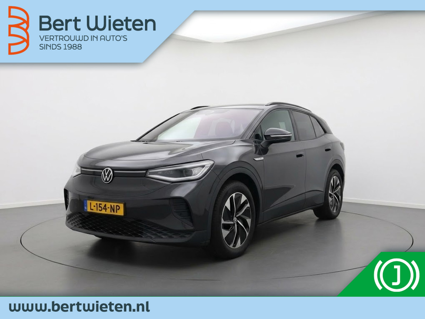 Volkswagen Id.4 Pro 150 KW Family 77 kWh | Geen import | Trekhaak | Panoramadak | SOH 90% 2021 - voorkant