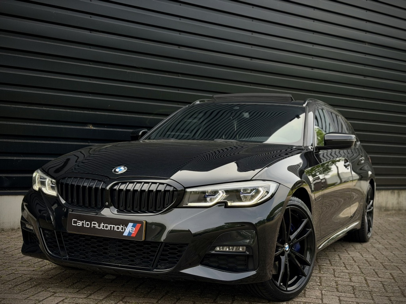 BMW 330e 330e M-SPORT LASER|PANO|HUD|360|MEMORY|THAAK VOL! 2021 - voorkant