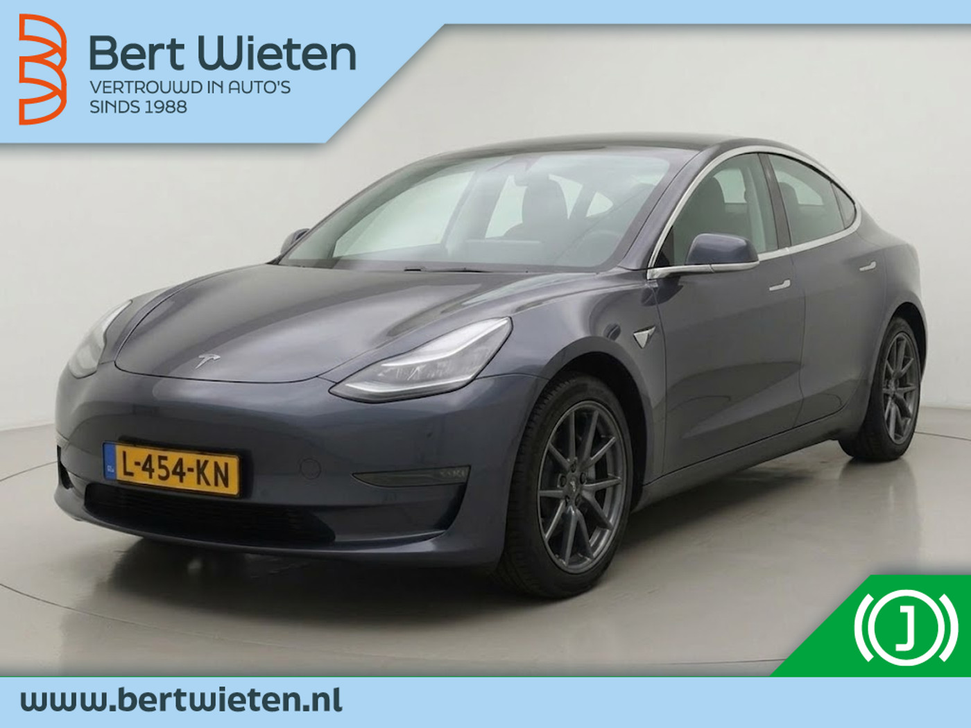 Tesla Model 3 Stnd.RWD Plus 60 kWh 2021 - voorkant