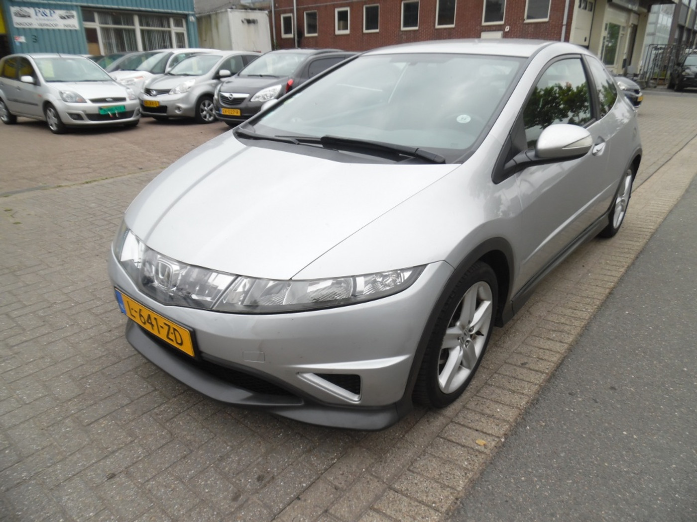 Honda Civic 3dr 1.8 Type S airco 2007 - voorkant