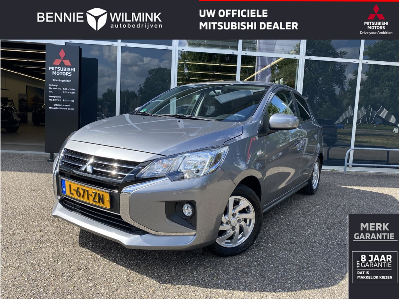Mitsubishi Mitsubishi Space Star 1.2 Intense Automaat 2021 - voorkant