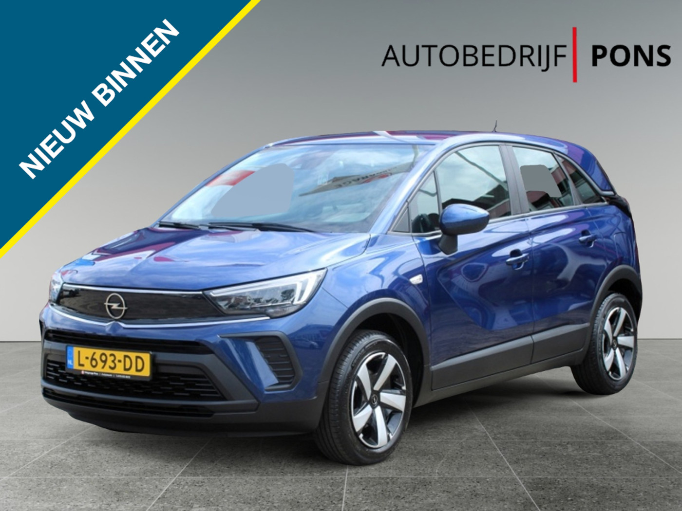 Opel Crossland 1.2 Turbo Edition 2021 - voorkant