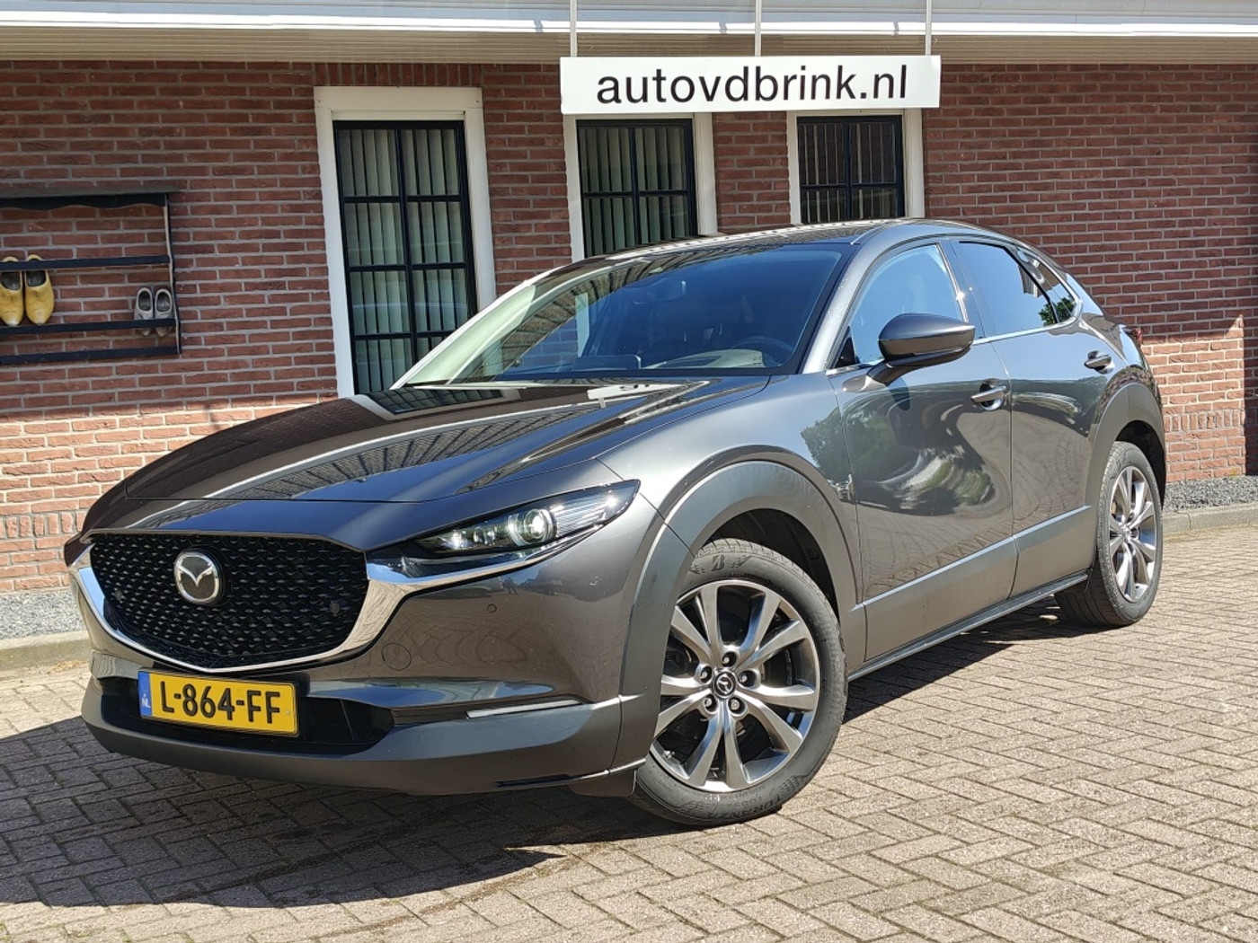 Mazda Mazda Cx-30 2.0 eSA-X Luxury, 186PK / TREKHAAK / LEER / NAP 2021 - voorkant