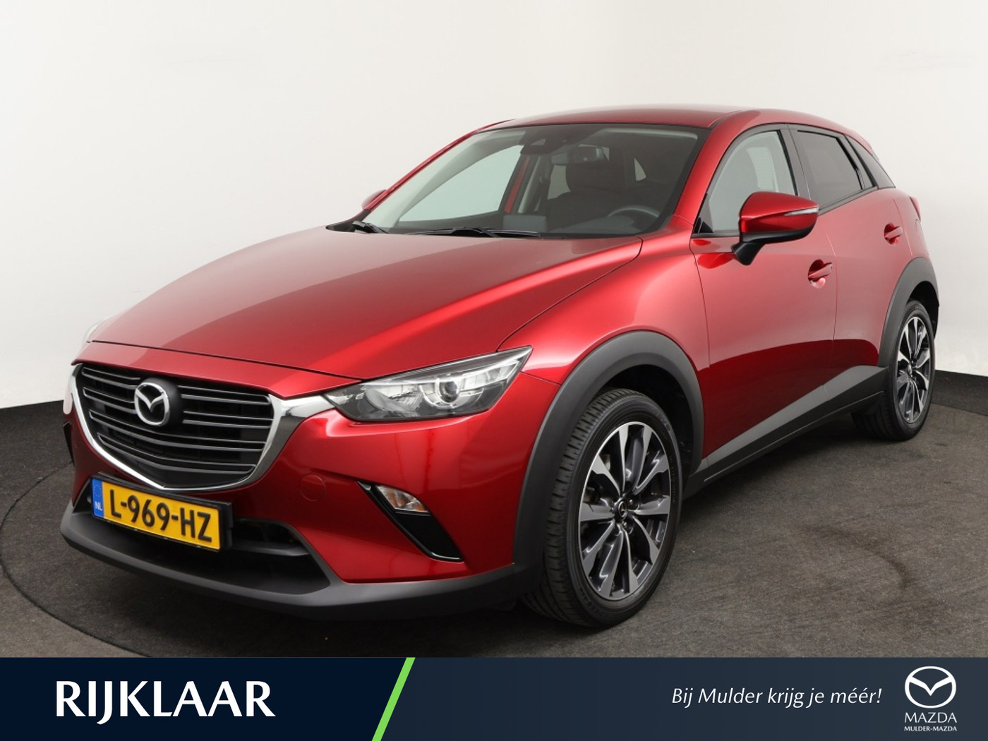 Mazda Mazda Cx-3 2.0 SkyActiv-G Sportive | CarPlay • LED • Climate • Cruise • NAP 2021 - voorkant