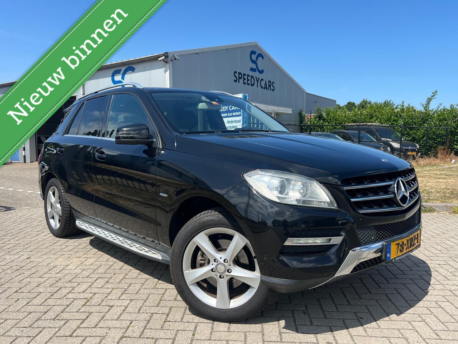Mercedes-Benz ML 350 Bluetec 4Matic 350 BlueTEC Leer Schuifdak Trekhaak 2012 - voorkant