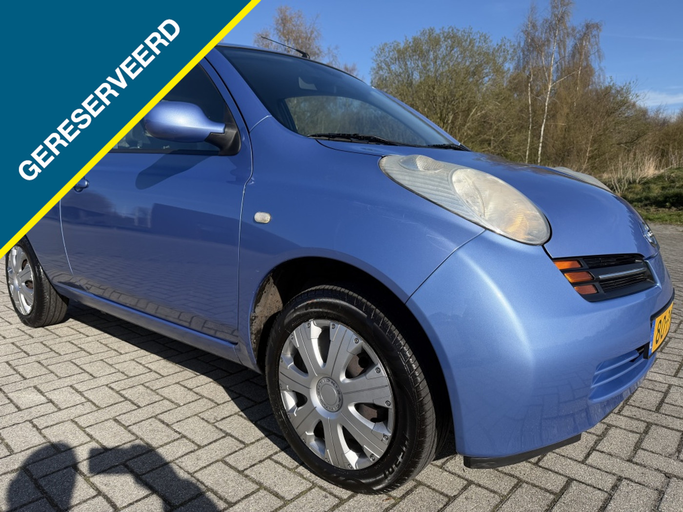 Nissan Nissan Micra 1.4 AUTOMAAT AIRCO 99.984 km Apk:nieuw bij aflevering 2004 - voorkant