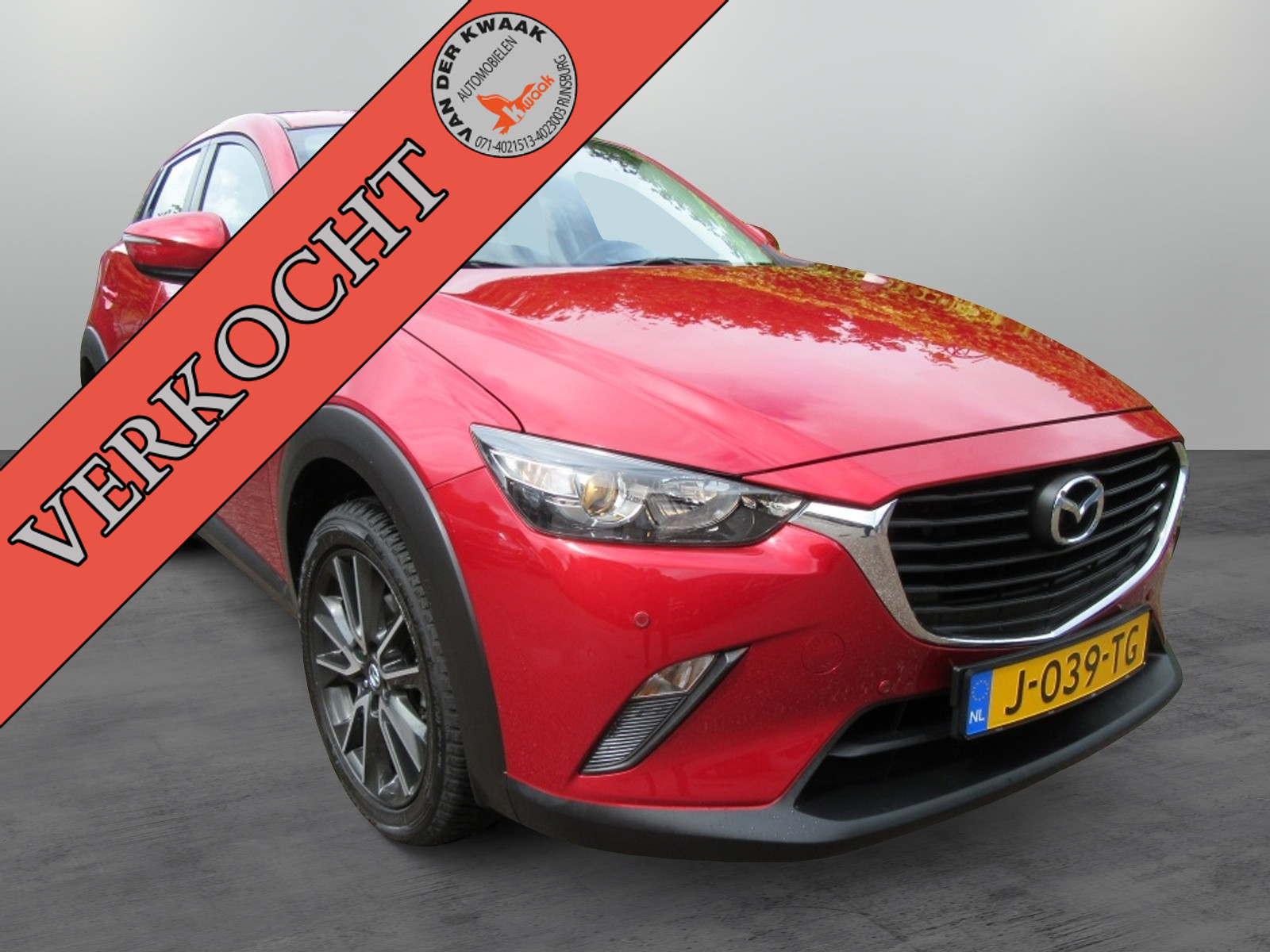 Mazda Mazda Cx-3 2.0 SAG 120 S | Cruise control | Sensoren V/A | 2016 - voorkant