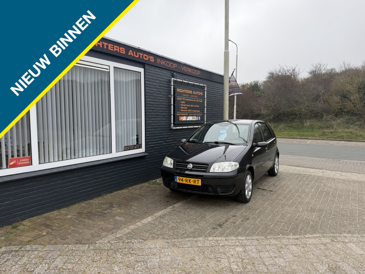 Fiat Fiat Punto 1.4-16V Young 2005 - voorkant