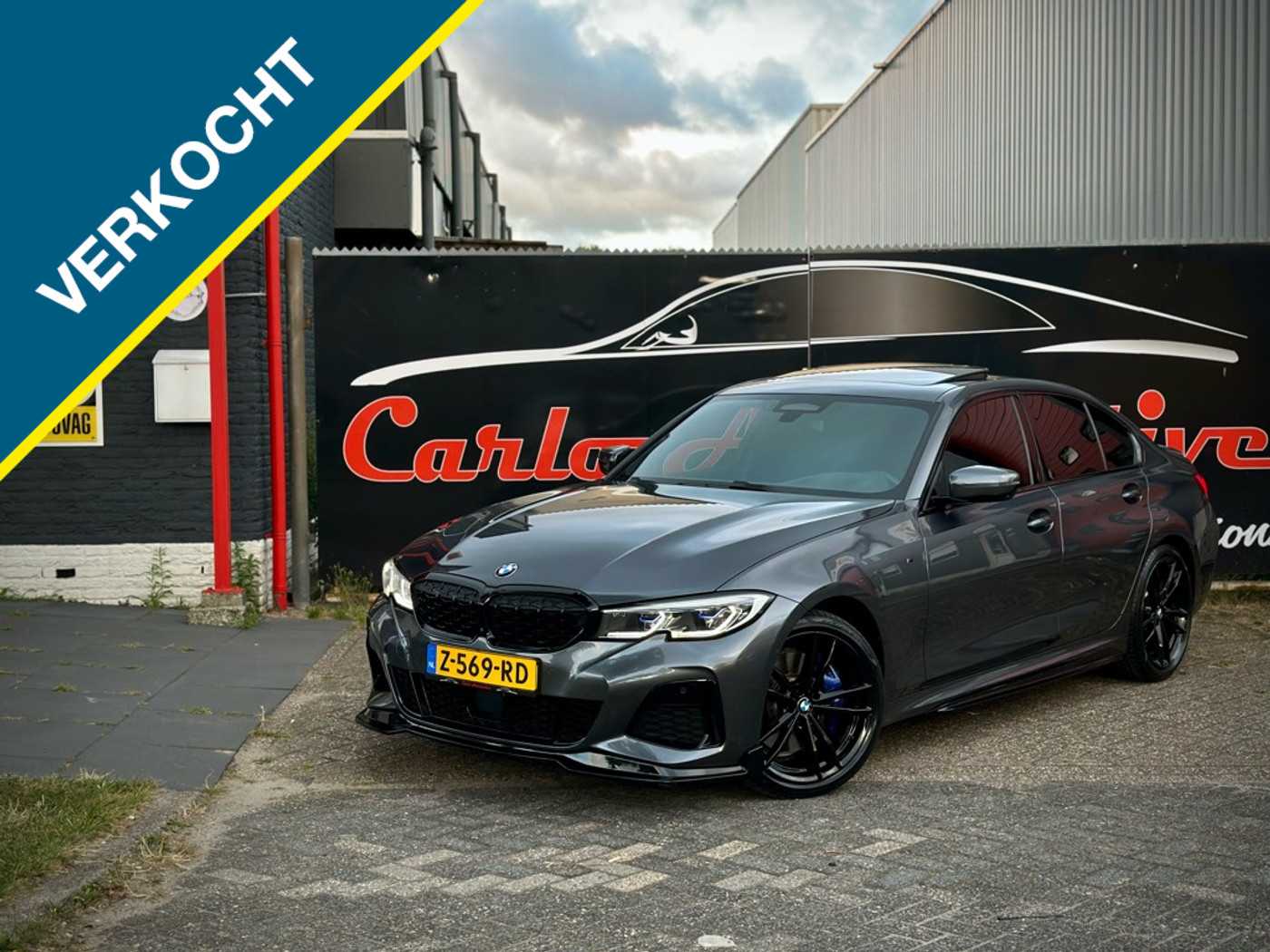 BMW M340i xDrive M340i xDrive LASER|DAK|360CAM|HUD|MEMORY VOL! 2021 - voorkant
