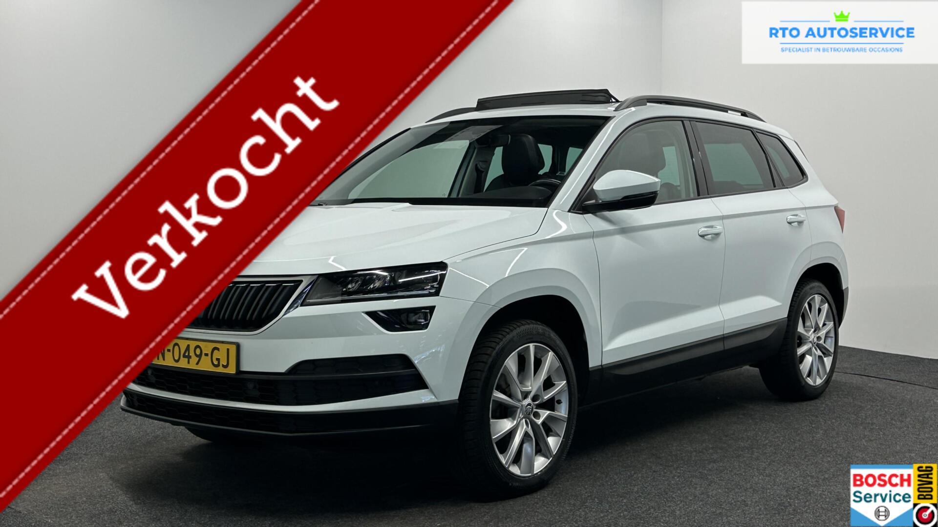 Skoda Karoq 1.5 TSI ACT Style Business PANO TREKHAAK CARPLAY CRUISE NAVI. 2018 - voorkant