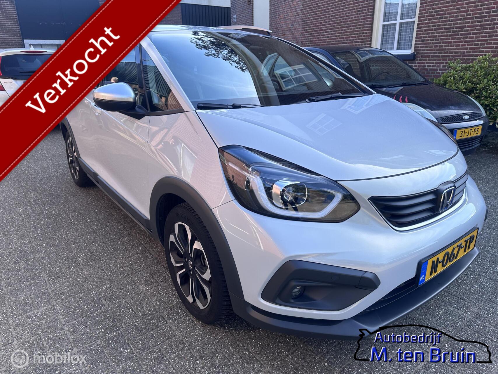 Honda Jazz 1.5 e:HEV Crosstar + TREKHAAK 2022 - voorkant
