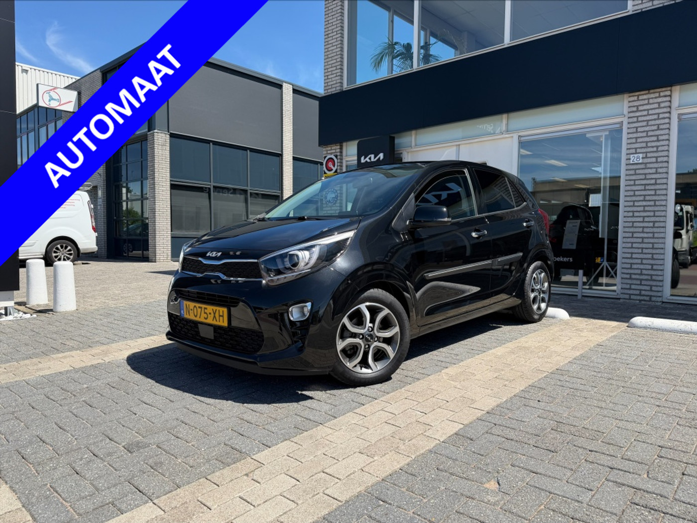 Kia Picanto 1.0i DynamicPlusLine 5drs. AUTOMAAT +CERTIFIED USED+ 2022 - voorkant