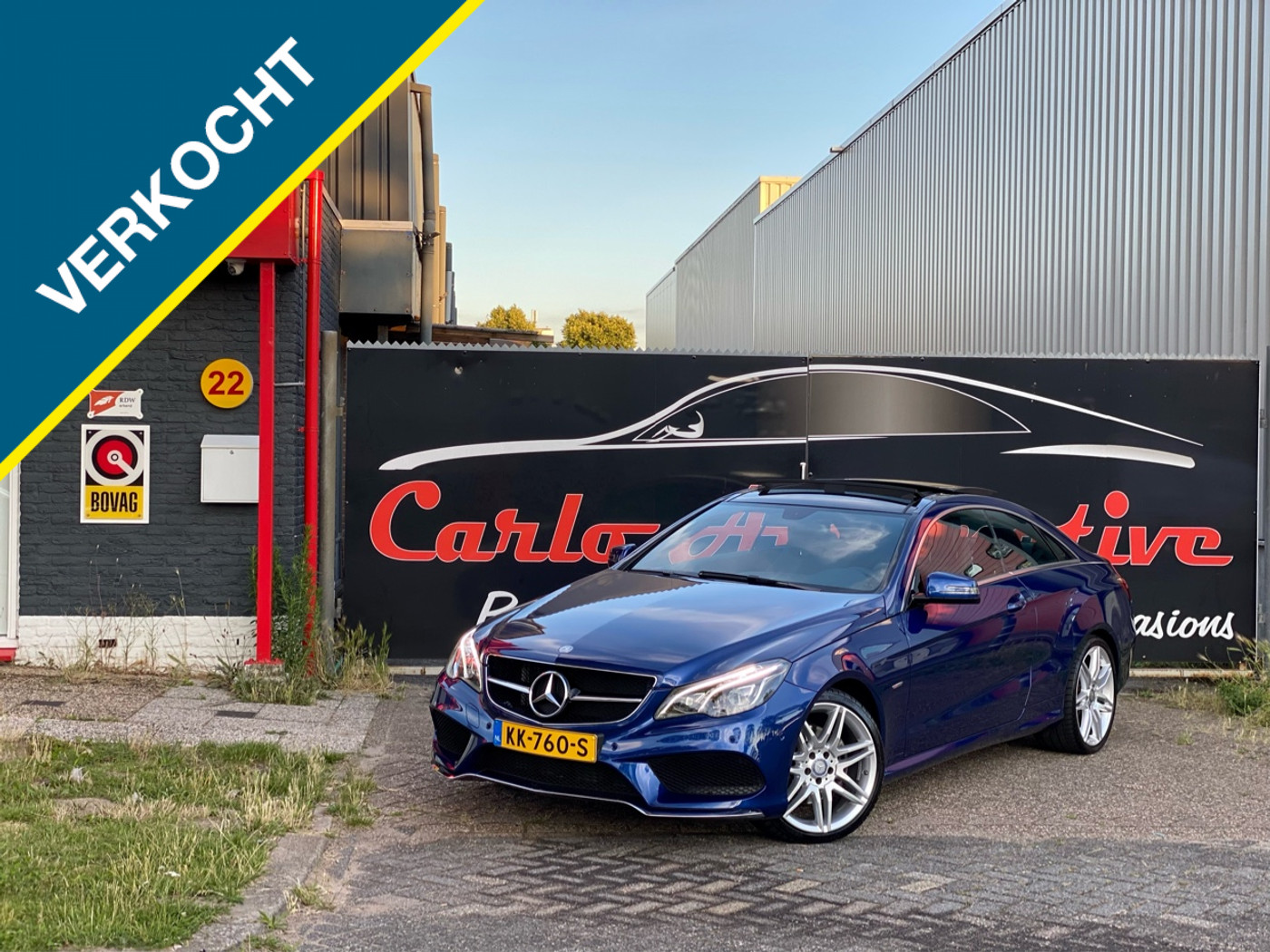 Mercedes-Benz E 200 E200 *AMG* Pano/Camera/Leer/H&K VOL! 2016 - voorkant