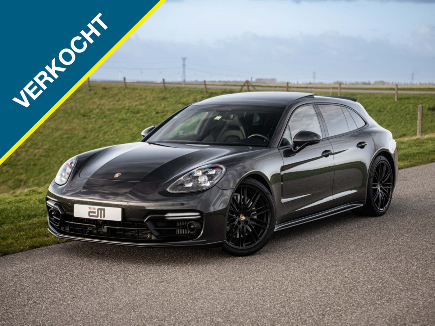 Porsche Panamera 4s 2.9 4S 440Pk Pano Trekhaak Carbon ACC etc. 2018 - voorkant