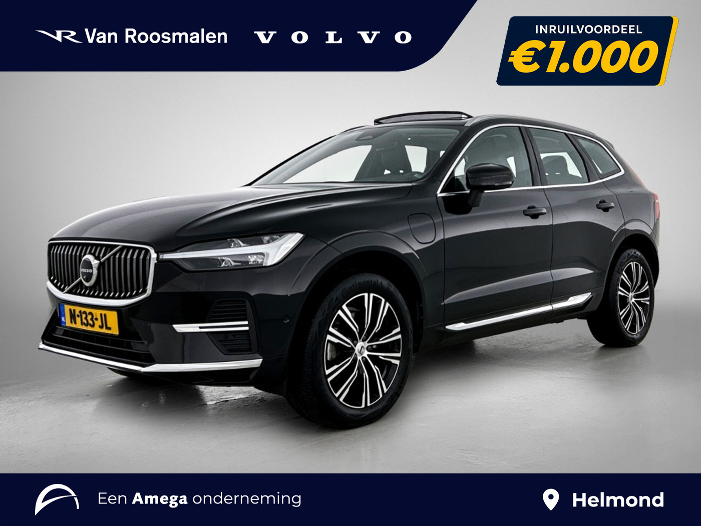 Volvo Xc60 2.0 T8 Plug-in hybrid AWD Inscription Exclusive 2021 - voorkant