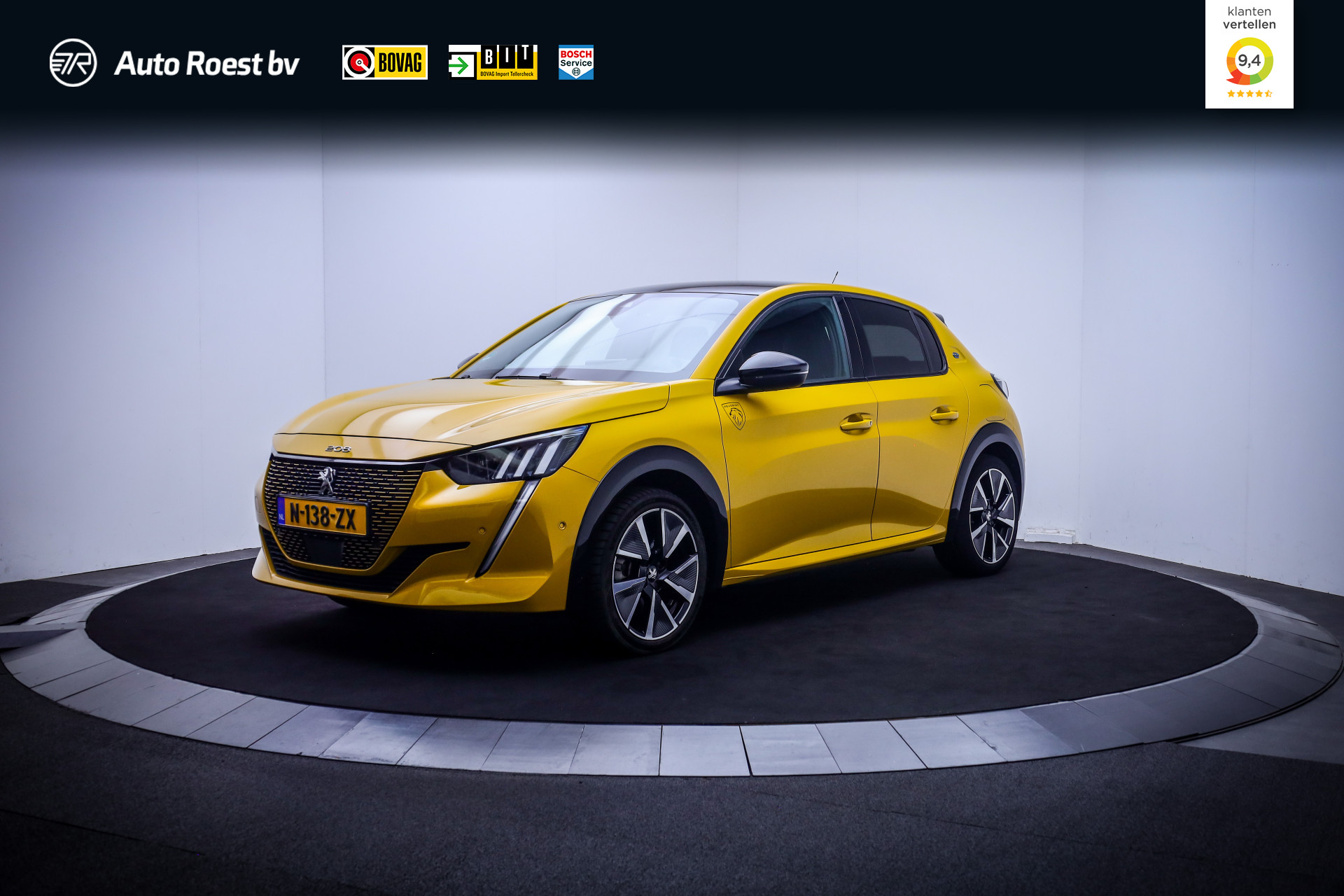 Peugeot 208 EV GT Pack 50 kWh 2021 - voorkant