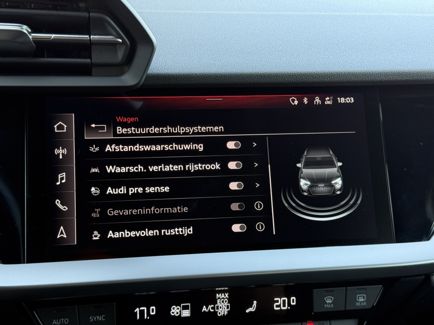 Foto van Audi A3 Sportback