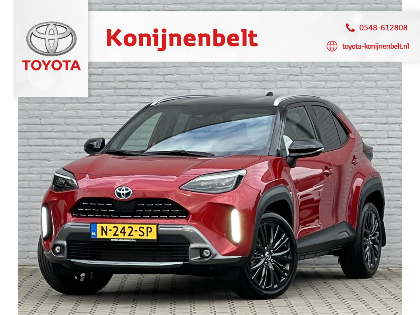 Toyota Yaris 1.5 Hybrid Adventure 2021 - voorkant