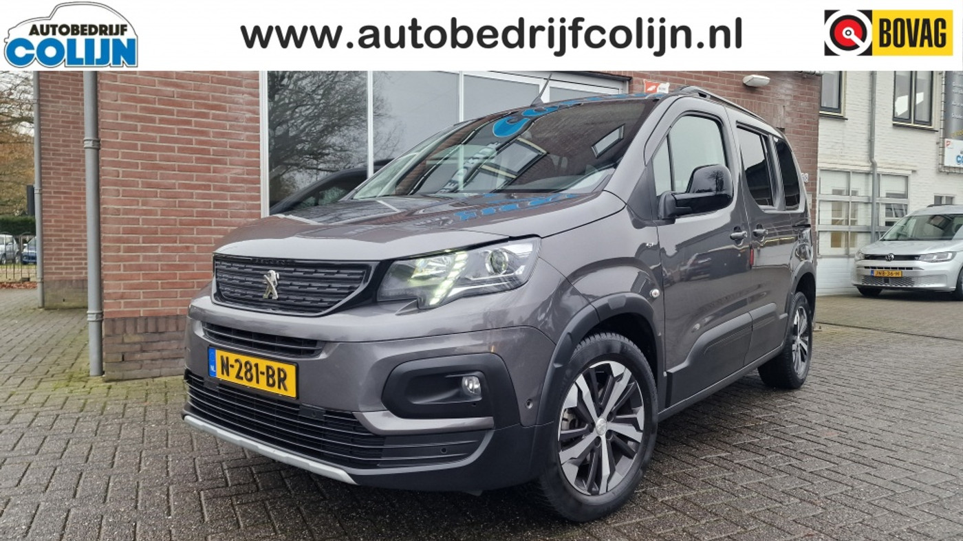 Peugeot Rifter 1.2 GT, Stoelverwarming, Automaat 2021 - voorkant