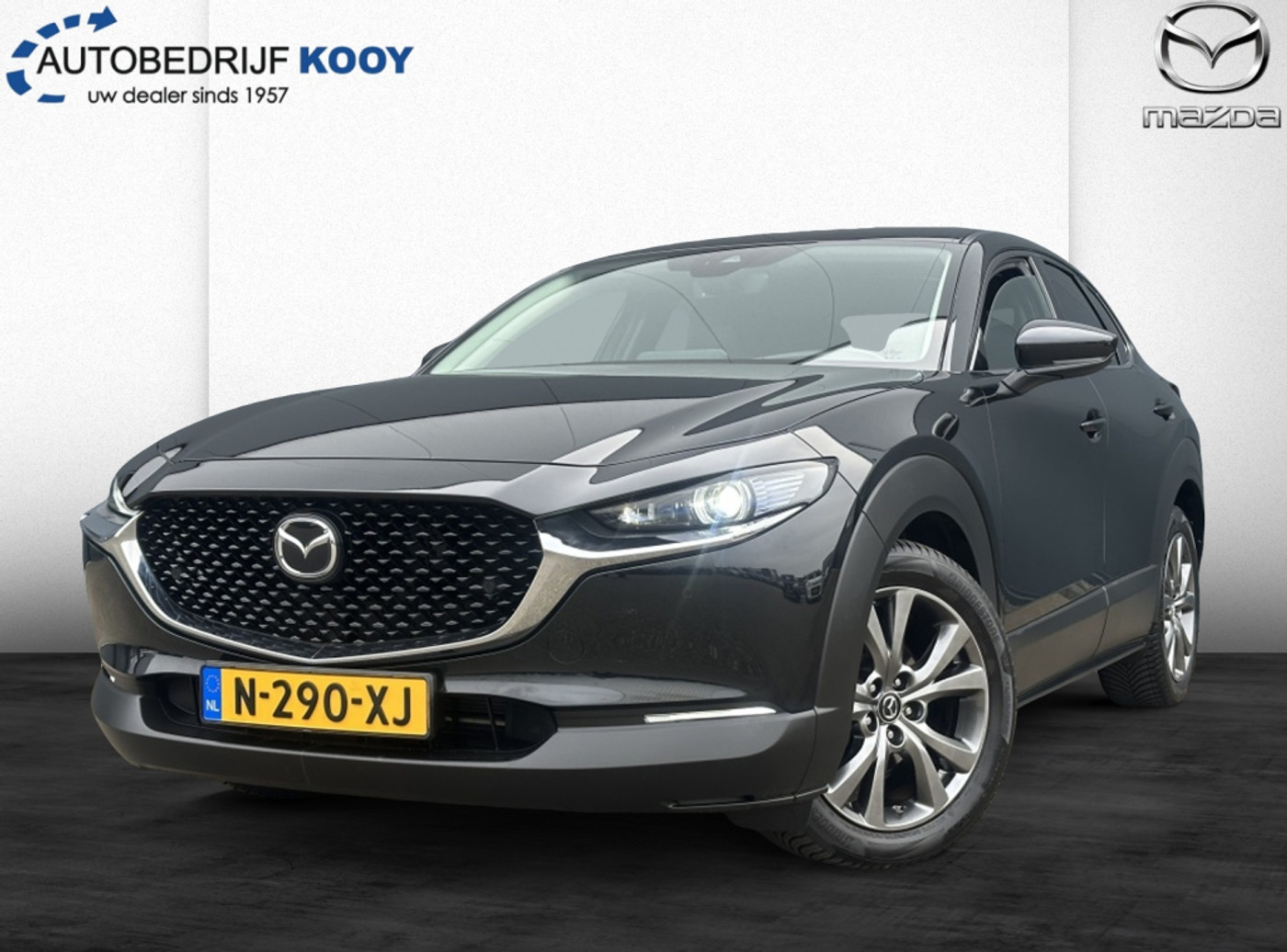 Mazda Mazda Cx-30 2.0 eSkyActiv-X 186pk Automaat Luxury /Leer/Bose/Trekhaak 2022 - voorkant