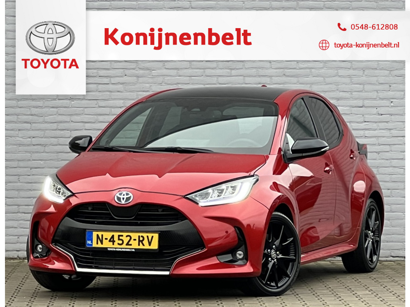 Toyota Toyota Yaris 1.5 Hybrid Executive Automaat 5-deurs | Pano | NL auto | Navi 2021 - voorkant