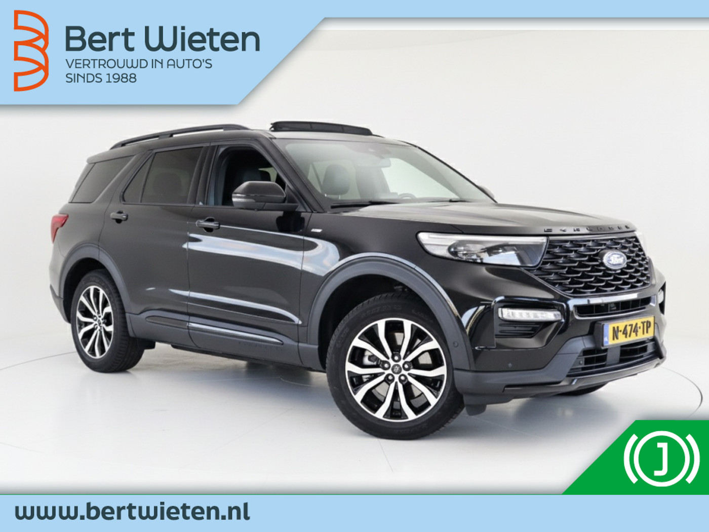 Ford Explorer 3.0 V6 EcoBoost PHEV ST-Line 2022 - voorkant