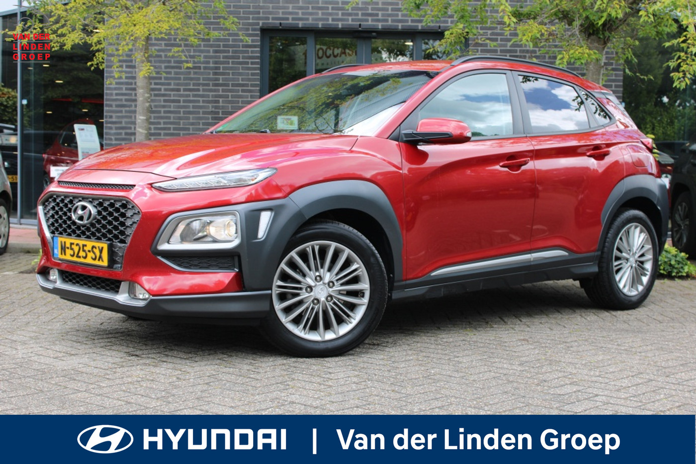 Hyundai Kona 1.0T Fashion Navi/17"/Cam "RIJKLAARPRIJS" 2019 - voorkant