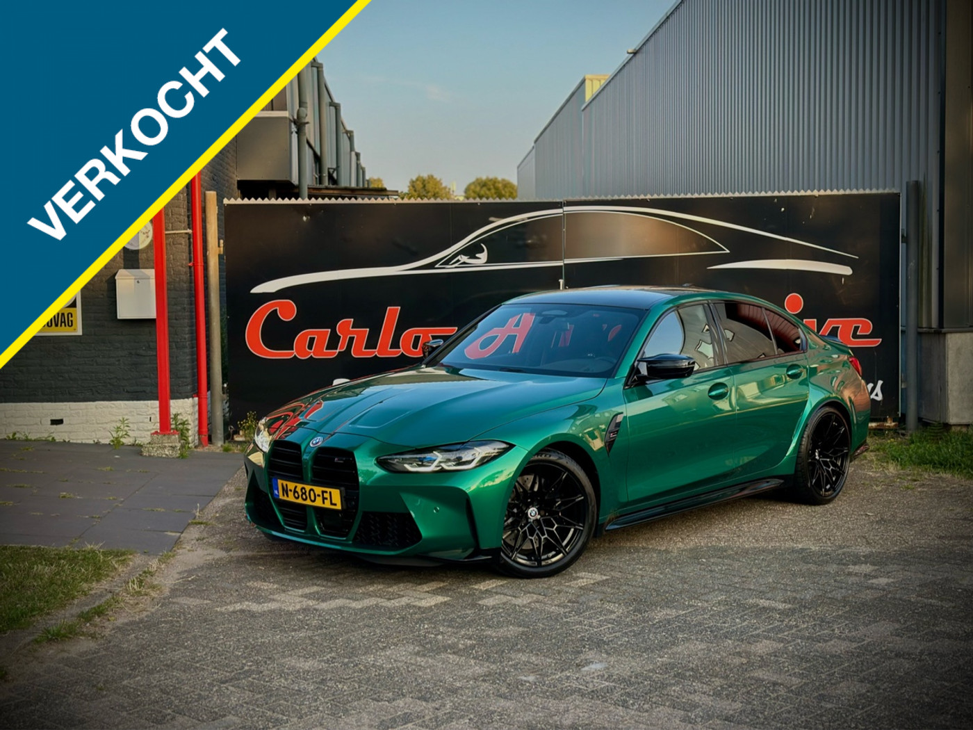 BMW 3-serie M3 Competition 2021 - voorkant